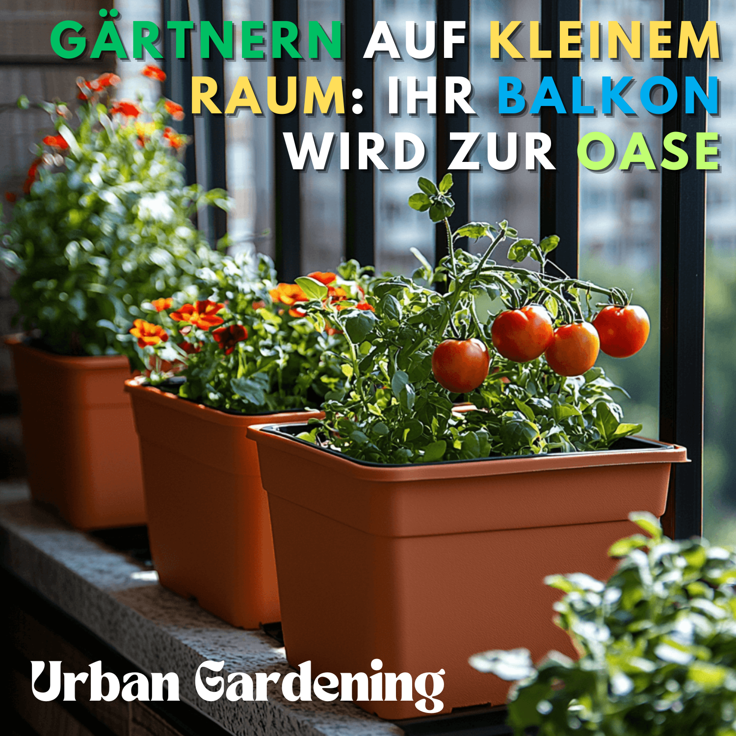 Urban Gardening: Die Kunst des Balkongärtnerns in der Stadt