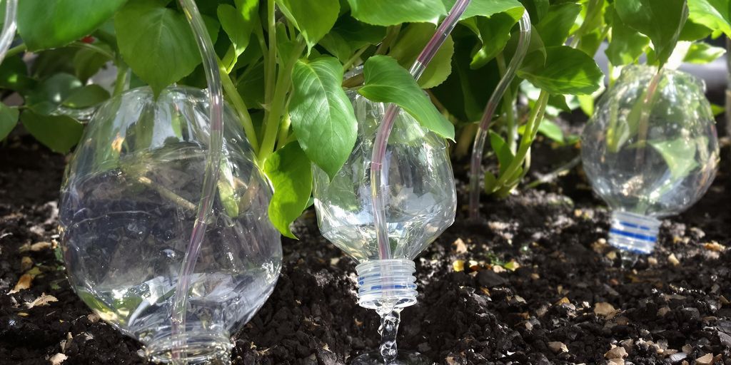 DIY-Trpfchenbewsserung bauen  mit Flaschen, Schluchen oder Tonke   Sustania