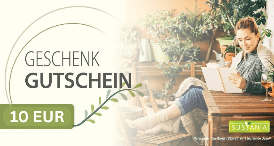 10€ Sustania Geschenkgutschein
