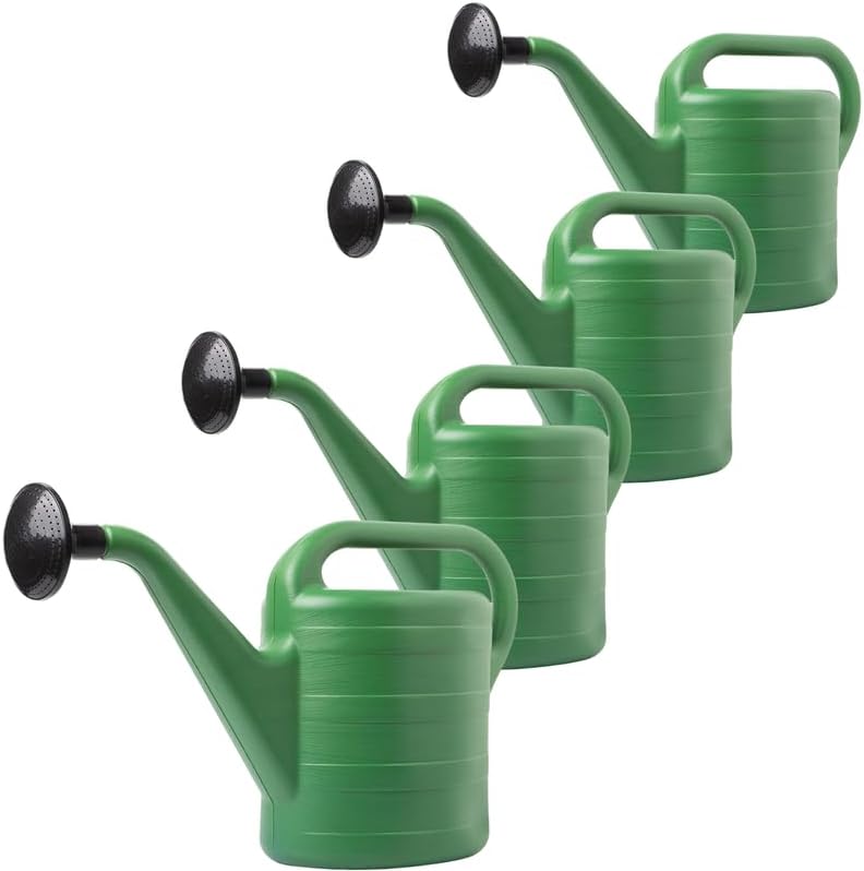 Lot de 4 arrosoirs 10 litres avec embout amovible