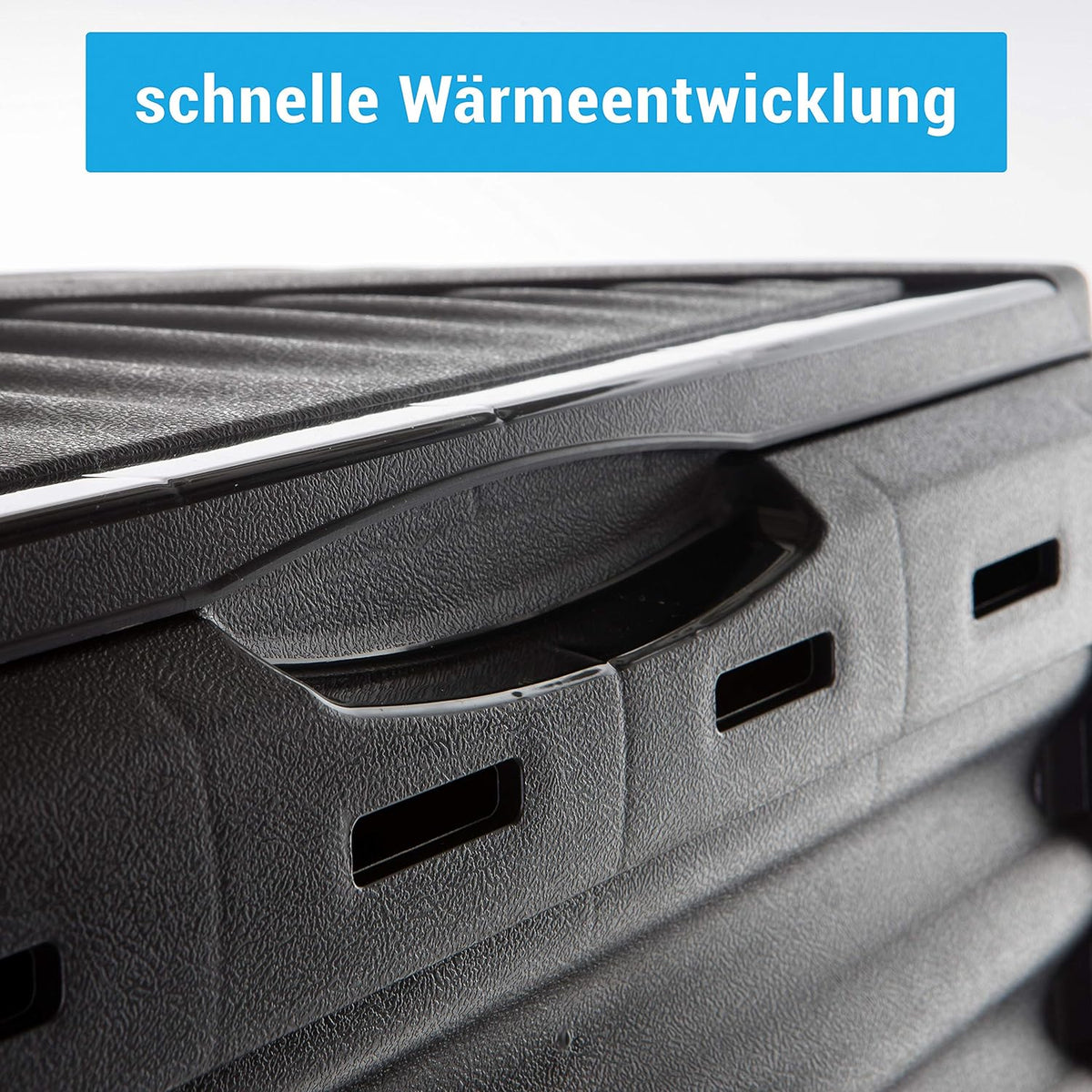 Komposter 2er Set aus stabilem Kunststoff 450 Liter mit Klappdeckel (L 80 x B 80 x H 81 cm)