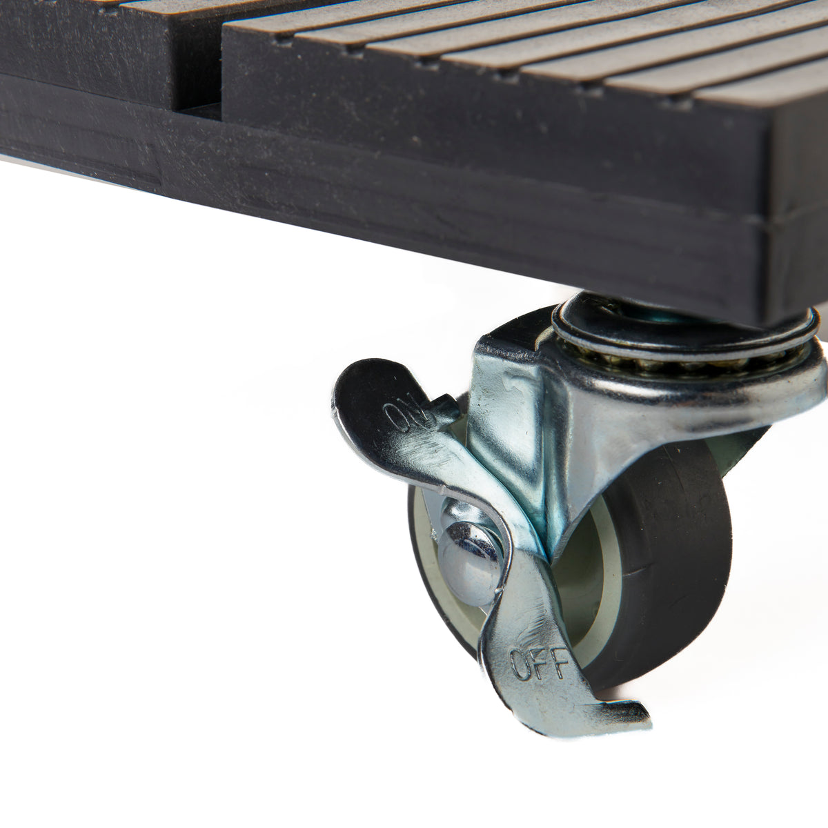 Pflanzenroller 1er Set, 30x30 cm Anthrazit, Wetterfest & Bis 80 kg Tragkraft