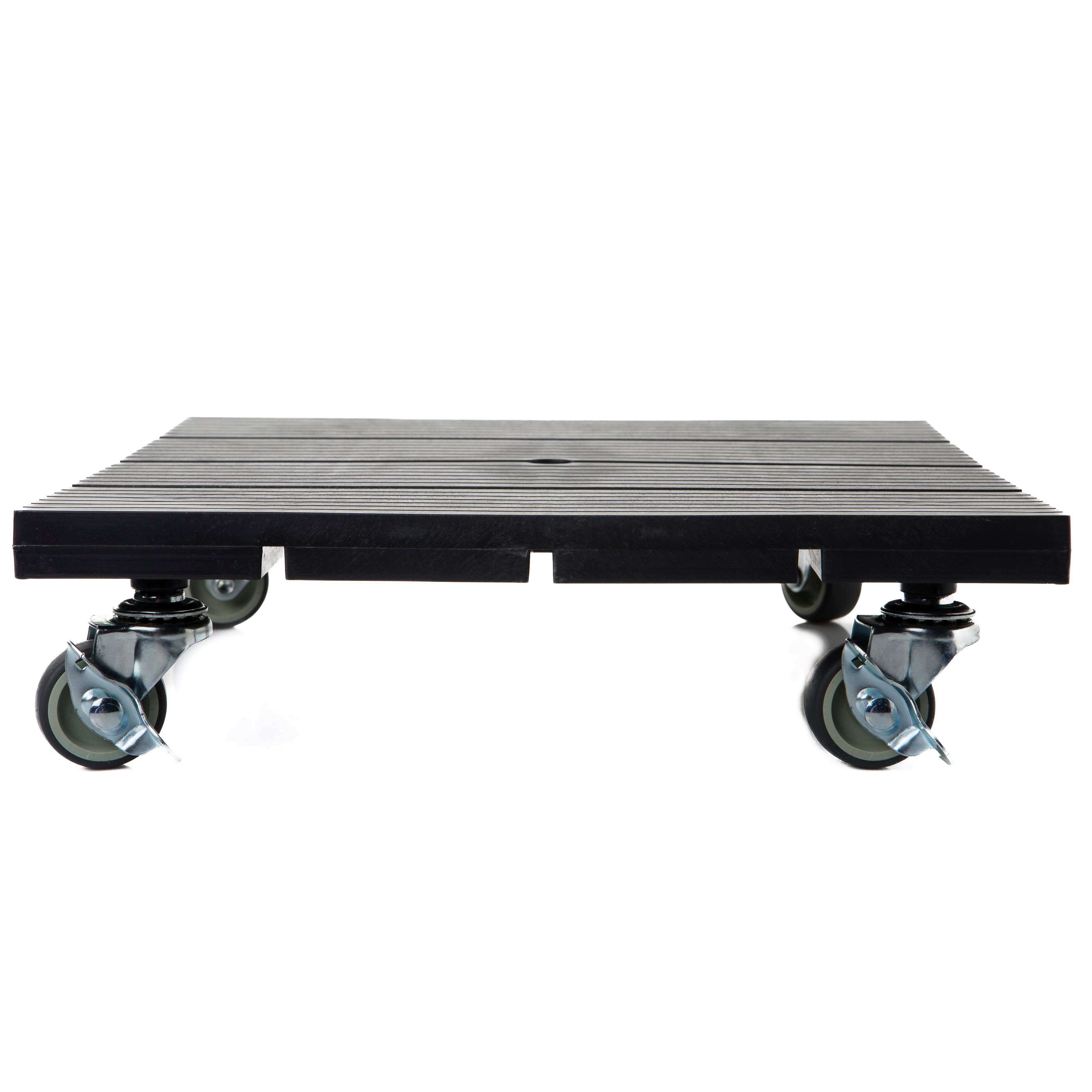 Pflanzenroller 1er Set, 30x30 cm Anthrazit, Wetterfest & Bis 80 kg Tragkraft