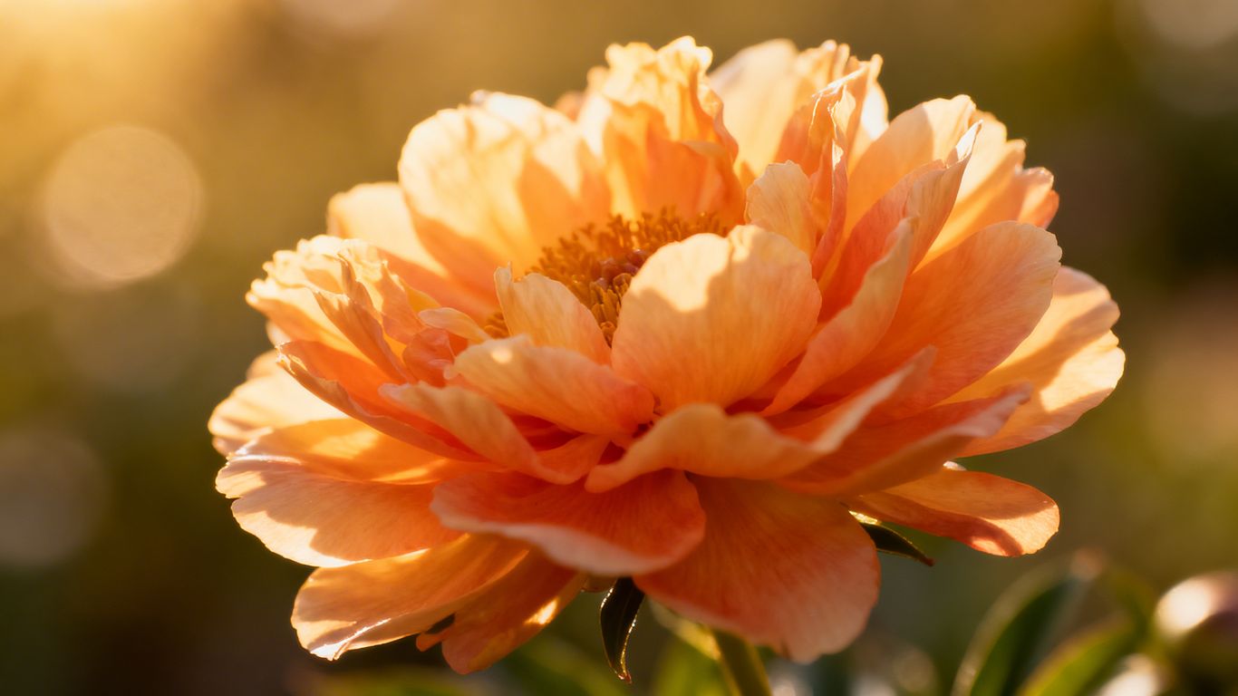 Blühende Blume ohne Früchte