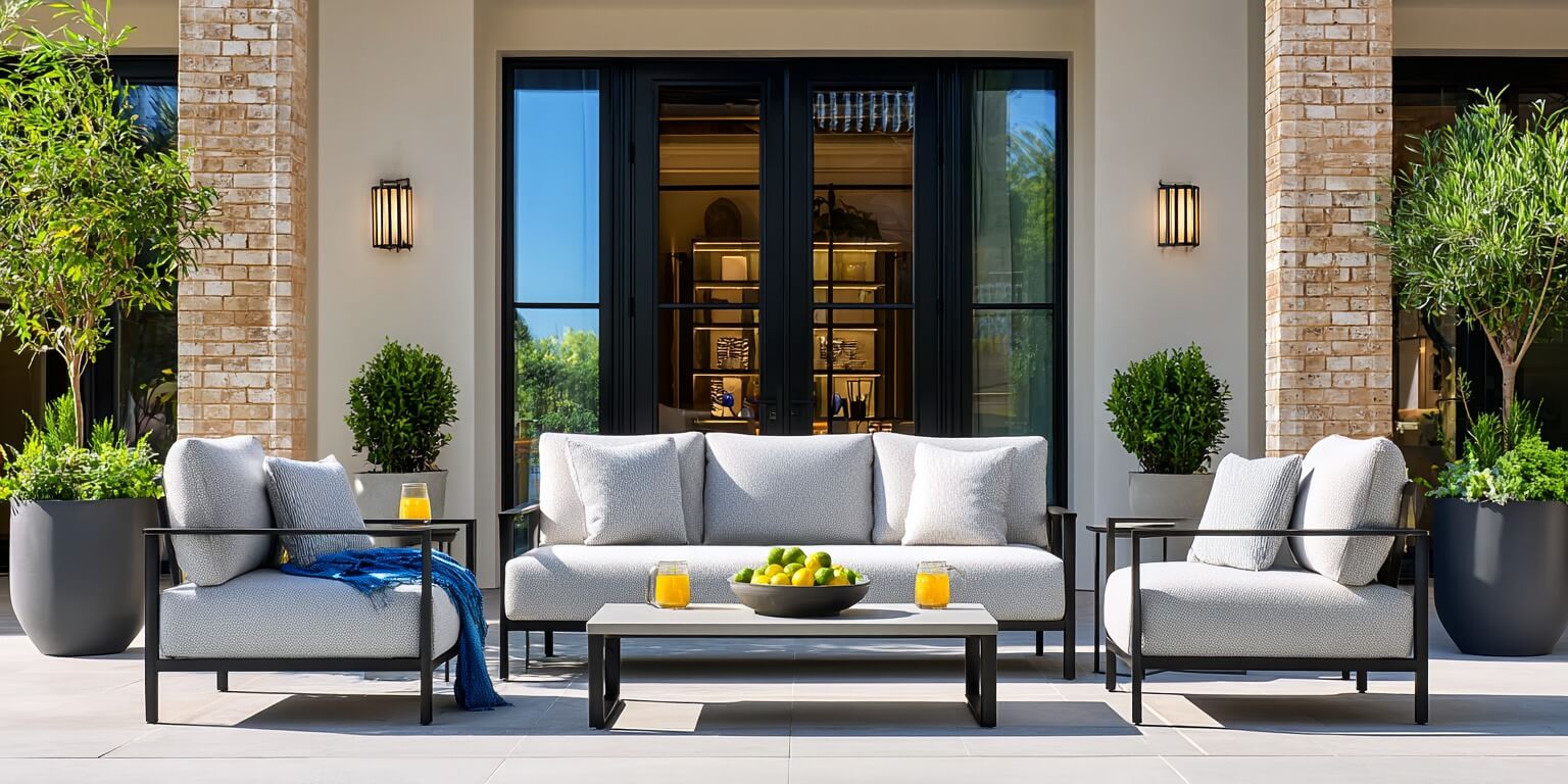 patio modern set
