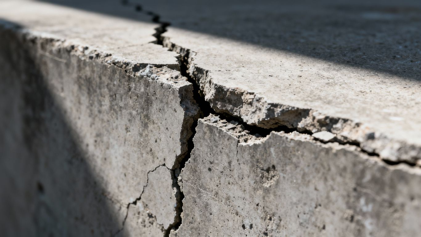 Gießfehler im Beton