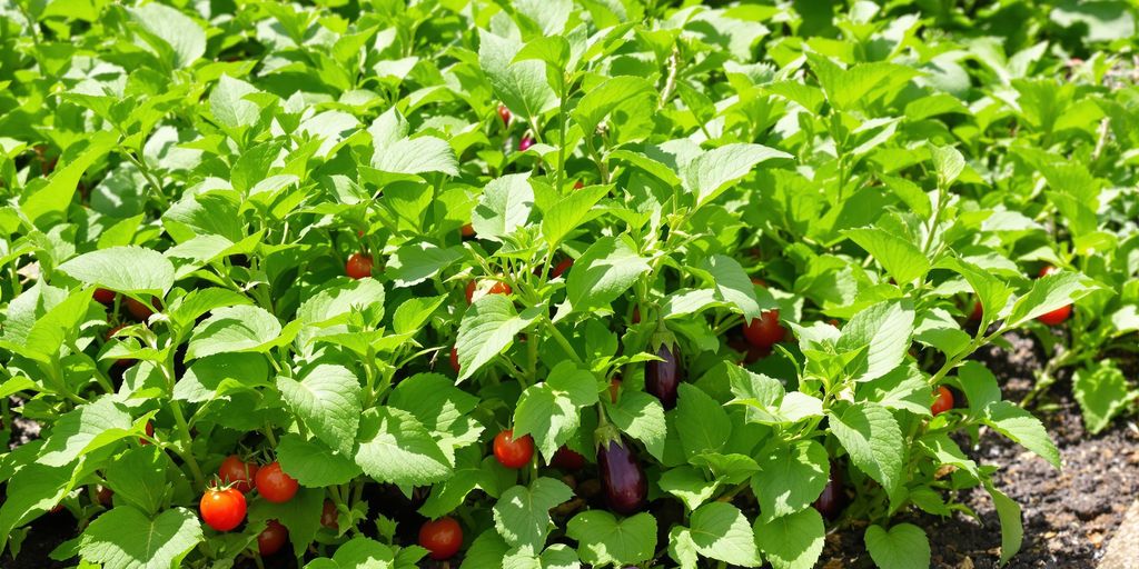 Kleiner Garten mit platzsparenden Gemüsesorten