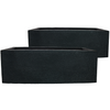 2er Set Blumenkübel: Premium Outdoor-Pflanzgefäß 80 x 30 x 27 cm, Made in Europe