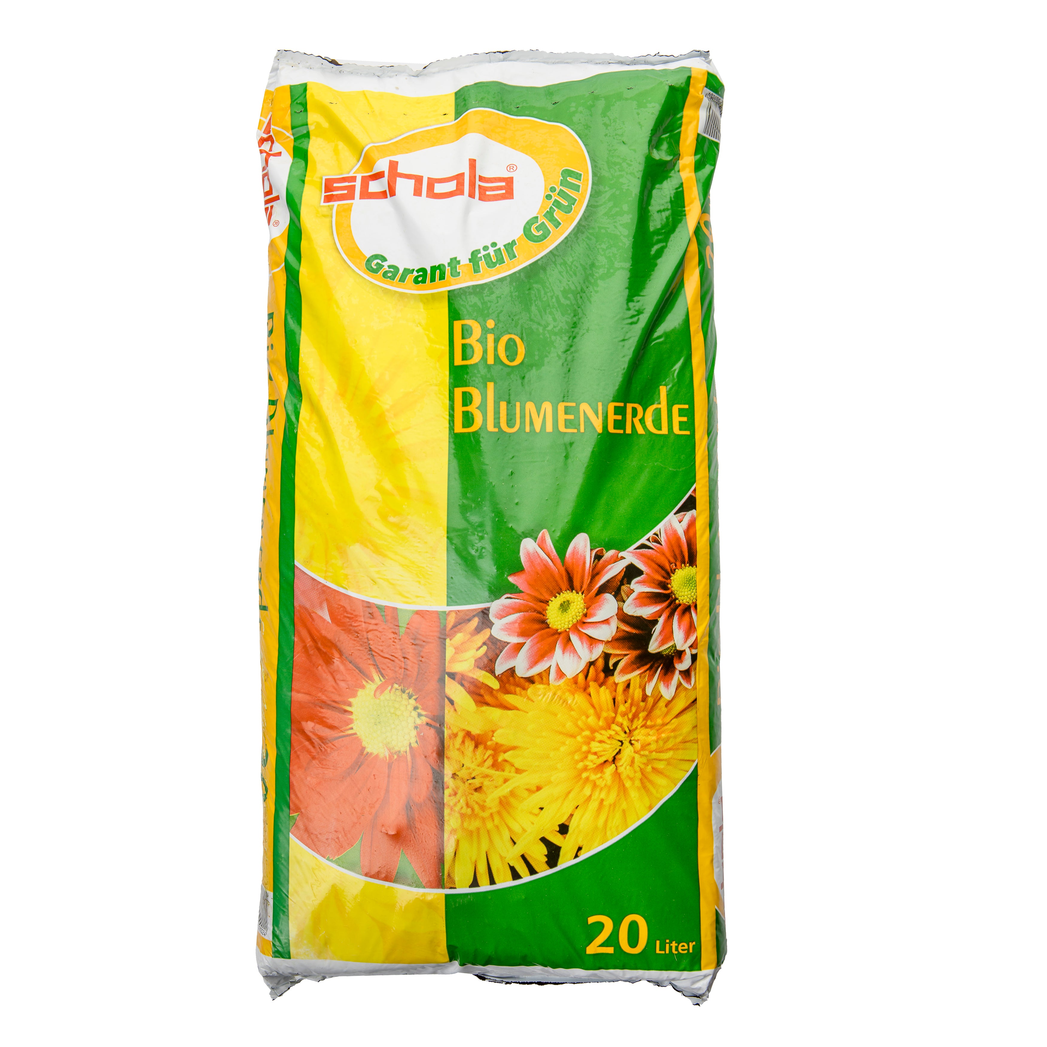 Bio-Blumenerde 20L - Die intelligente Basis für prächtige Zimmerpflanzen, duftende Kräuter & farbenfrohes Gemüse