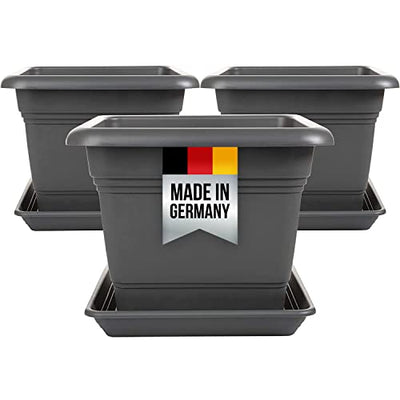 2er Set Blumentopf 40x40 cm